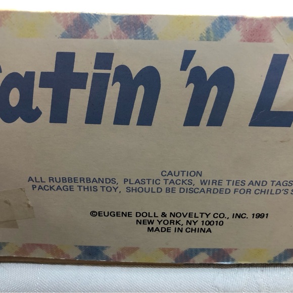 Vintage Satin ‘n Lace 18” Doll Eugene Doll Co. 1991 - Picture 3 of 12